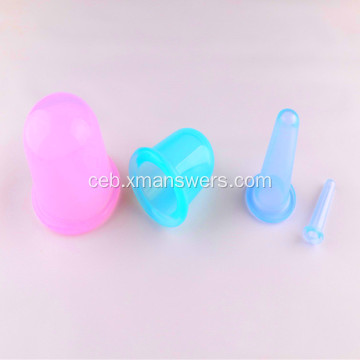 Pasadya nga silicone rubber vacuum cupping therapy cup set